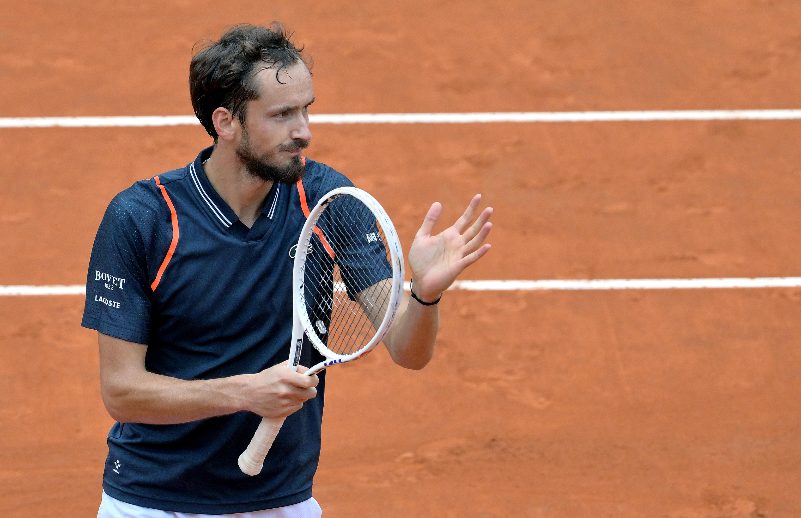 欧洲网球队血洗法国网球队，梅德韦杰夫统治全场的简单介绍