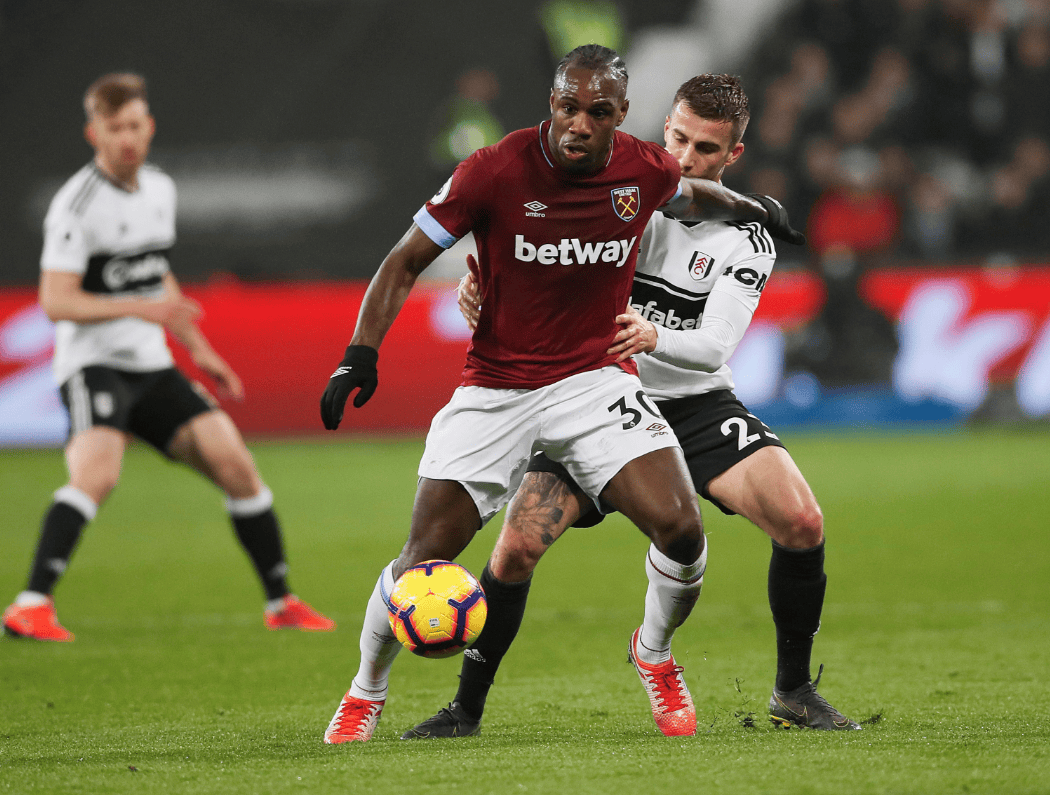 关于西汉姆联客场战胜富勒姆，实现三连胜的信息